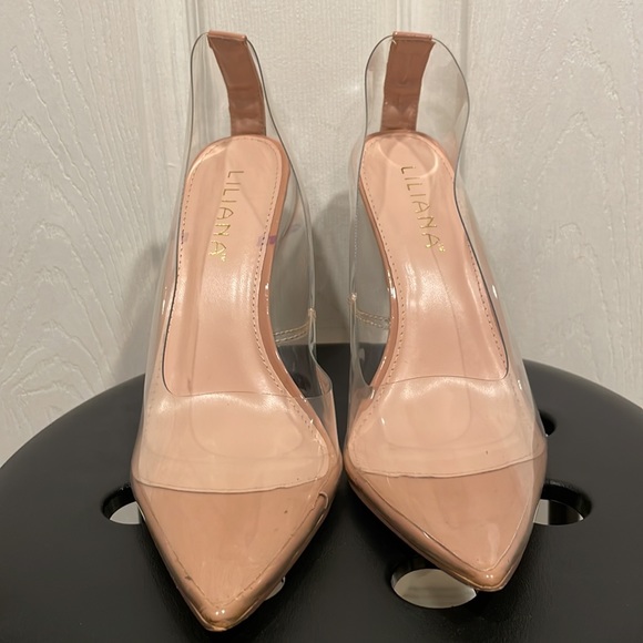 Clear Heels Size 10 - Picture 3 of 10